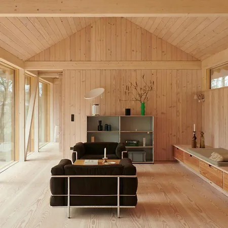 Architectural Gem In Nature By Vollerup Nyaraló Kalundborg