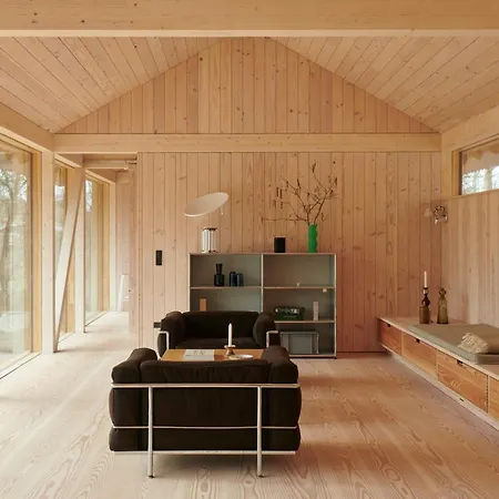 Architectural Gem In Nature By Vollerup Ferienhaus *