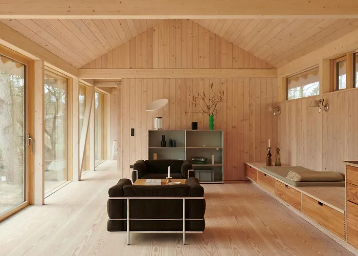 Architectural Gem In Nature By Vollerup Ferienhaus Kalundborg
